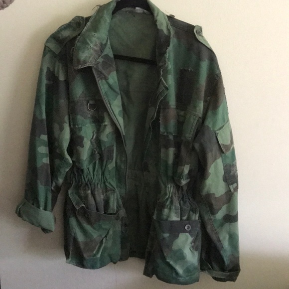 LF Jackets & Blazers - LF camo jacket